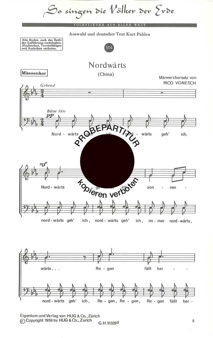 Vorderes Coverbild So singen die Völker der Erde 4