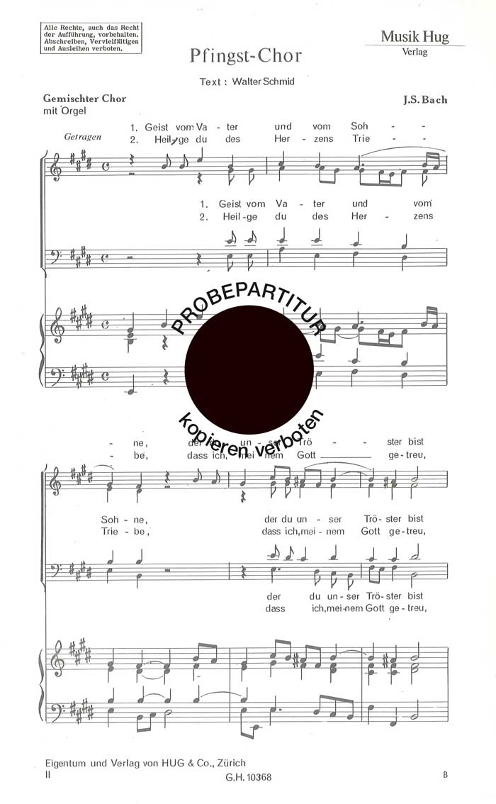 Vorderes Coverbild Pfingst-Chor