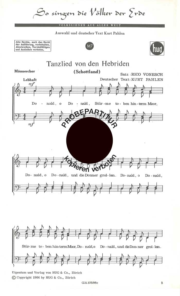 Vorderes Coverbild So singen die Völker der Erde 7