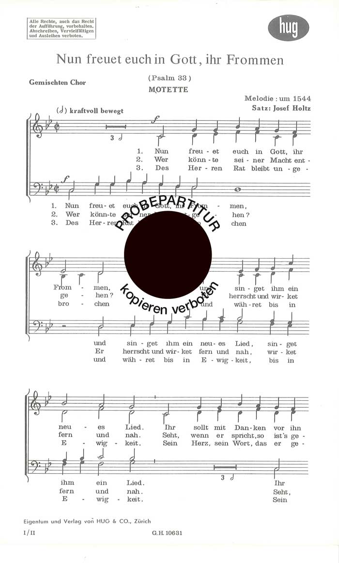 Vorderes Coverbild Nun freuet euch in Gott