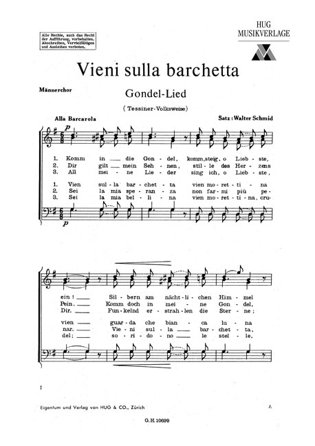 Vorderes Coverbild Vieni sulla barchetta