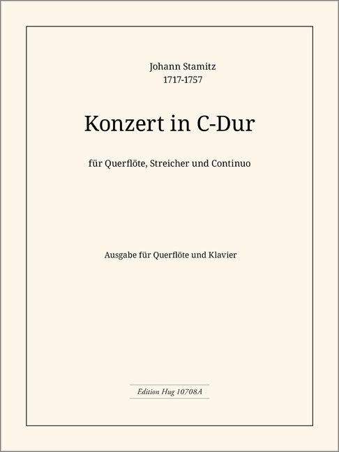 Vorderes Coverbild Konzert in C-Dur