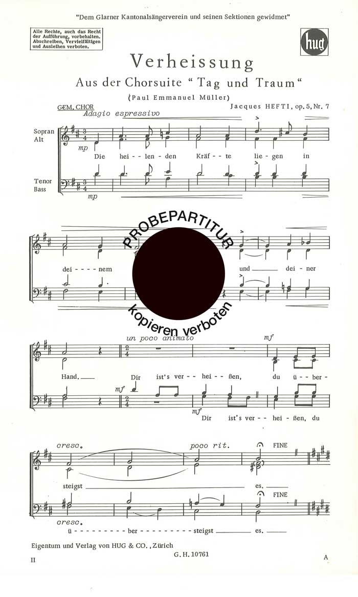 Vorderes Coverbild Verheissung