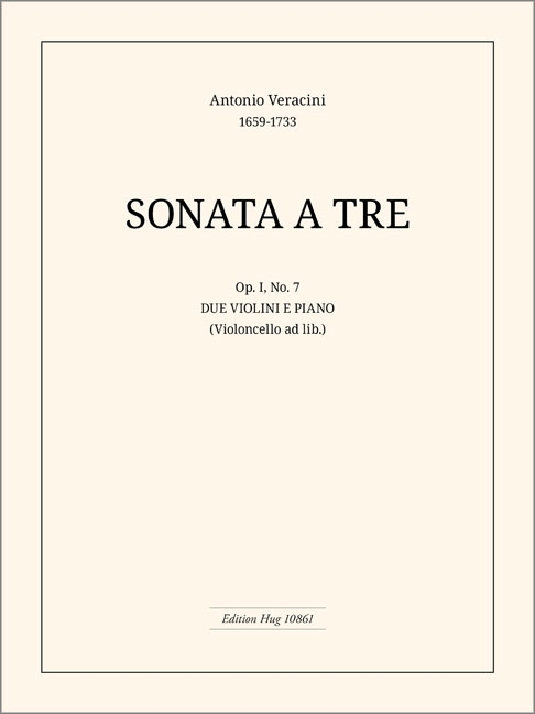 Vorderes Coverbild Sonate a 3 op 1/7