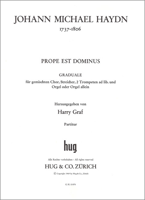 Vorderes Coverbild Prope est dominus