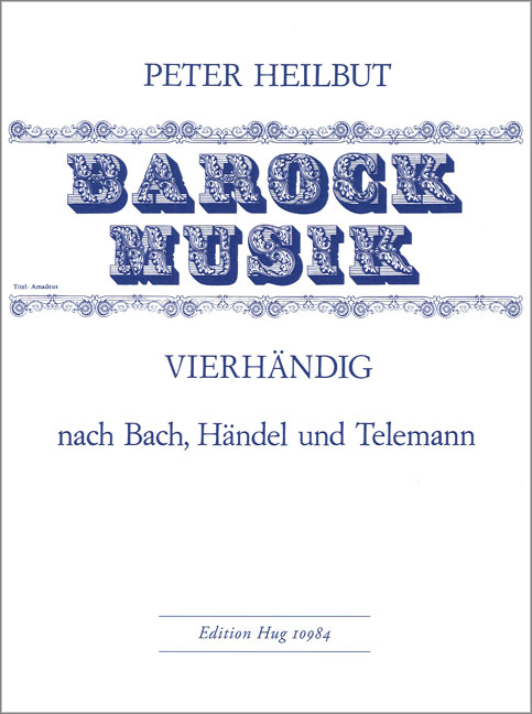 Vorderes Coverbild Barockmusik Vol 1