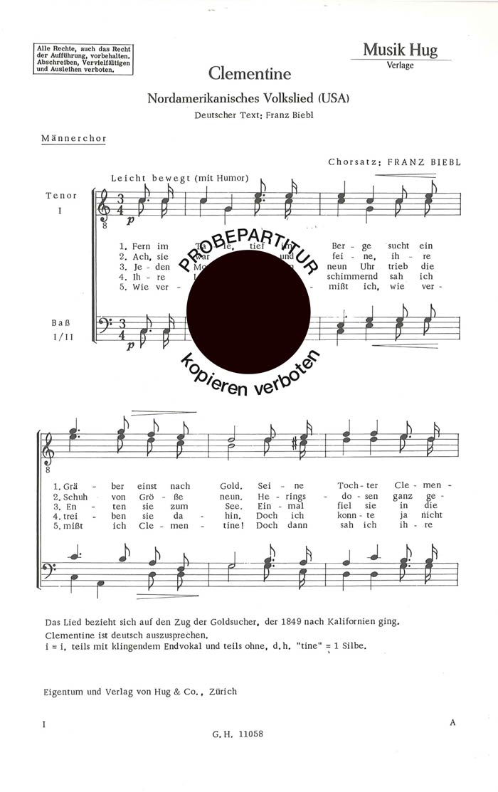 Vorderes Coverbild Clementine