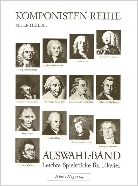 Vorderes Coverbild Komponistenreihe - Auswahlband
