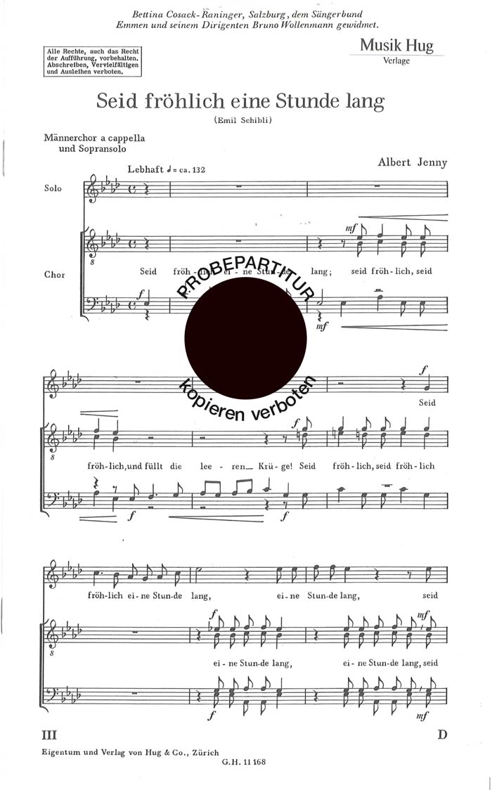 Vorderes Coverbild Seid fröhlich eine Stunde