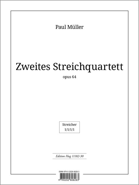 Vorderes Coverbild Quartett op 64/2