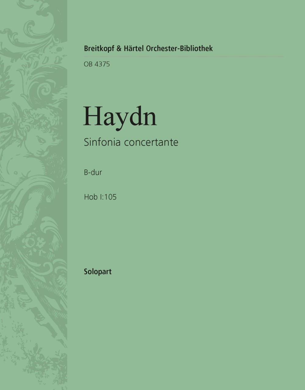 Vorderes Coverbild Sinfonia concertante B-dur Hob I:105