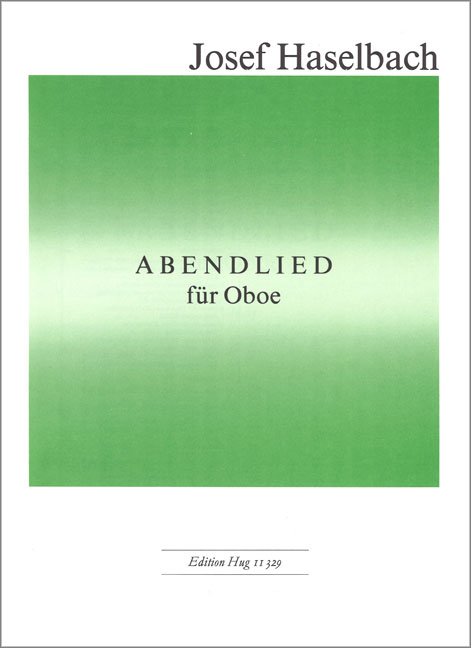 Vorderes Coverbild Abendlied für Oboe