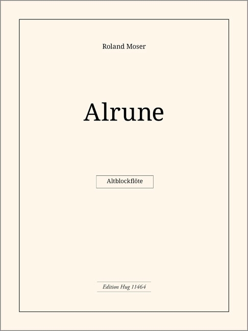 Vorderes Coverbild Alrune