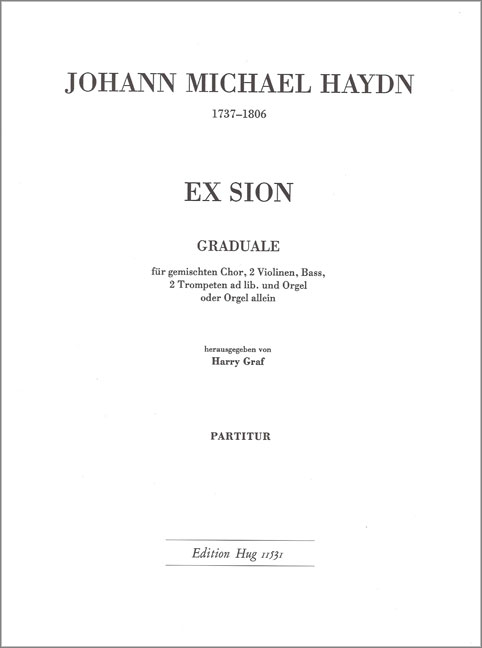 Vorderes Coverbild Ex Sion (Graduale)