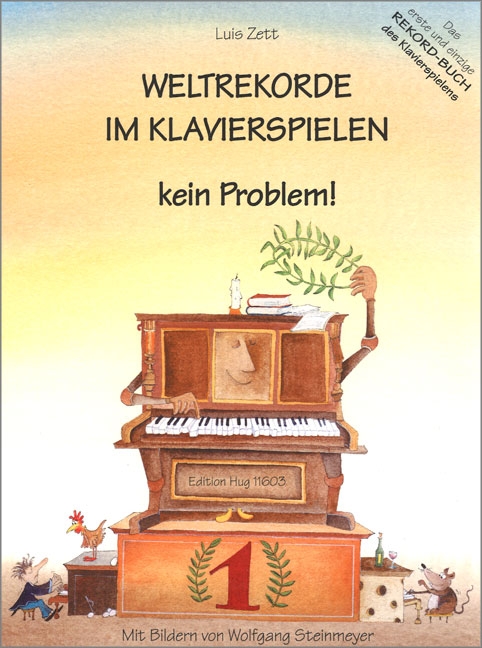 Vorderes Coverbild Weltrekorde im Klavierspielen