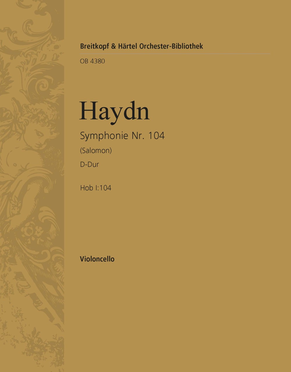 Vorderes Coverbild Sinfonie D-Dur Hob I: 104