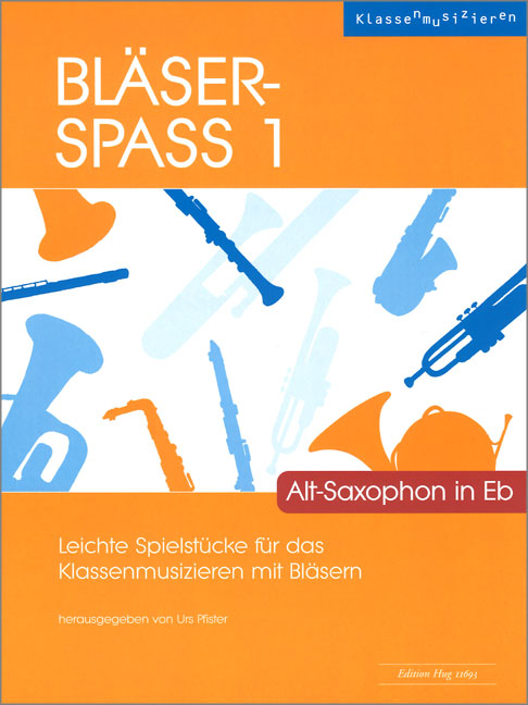 Vorderes Coverbild Bläser-Spass 1