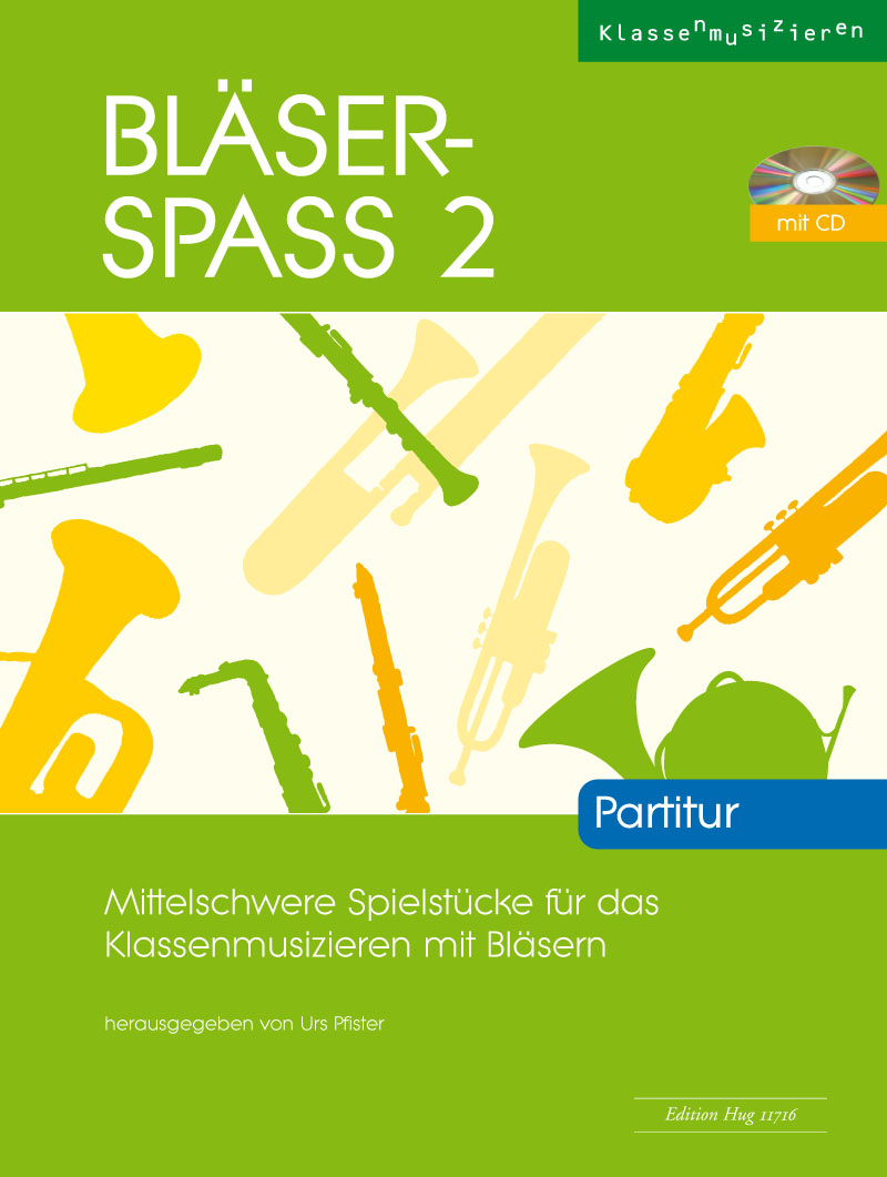 Vorderes Coverbild Bläser-Spass 2