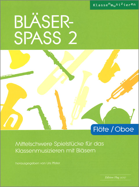 Vorderes Coverbild Bläser-Spass 2