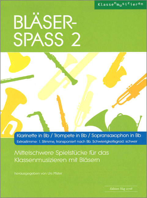 Vorderes Coverbild Bläser-Spass 2
