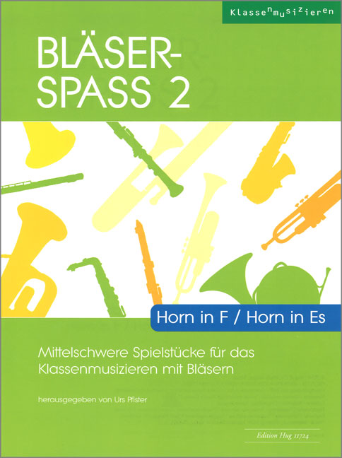 Vorderes Coverbild Bläser-Spass 2