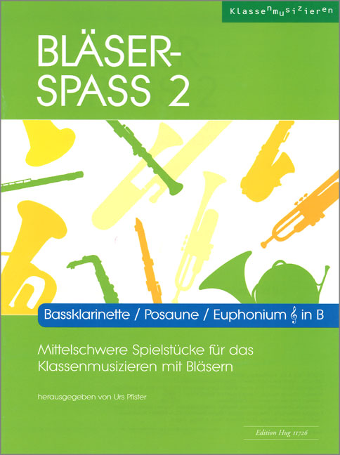 Vorderes Coverbild Bläser-Spass 2