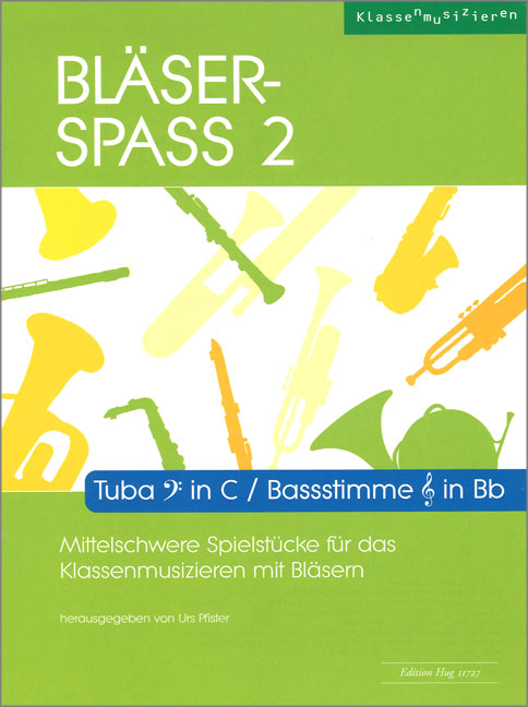 Vorderes Coverbild Bläser-Spass 2