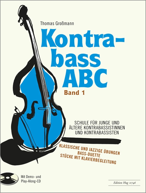 Vorderes Coverbild Kontrabass ABC Band 1 - Schule