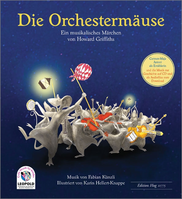 Vorderes Coverbild Die Orchestermäuse