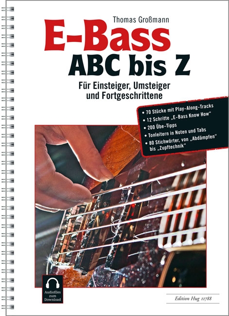 Vorderes Coverbild E-Bass ABC bis Z