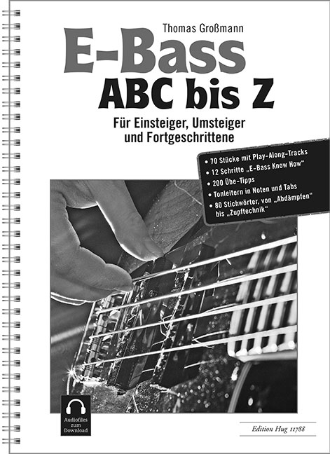 Vorderes Coverbild E-Bass ABC bis Z