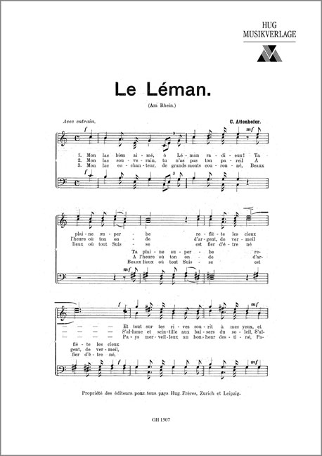Vorderes Coverbild Le Léman