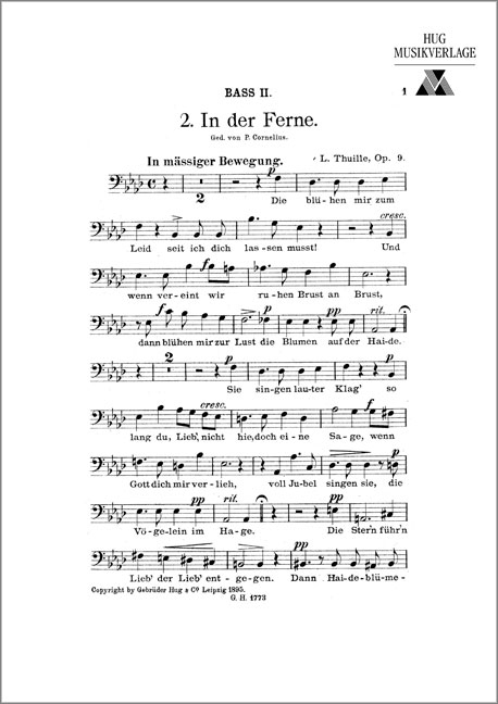 Vorderes Coverbild In der Ferne