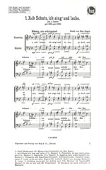 Vorderes Coverbild Ach Schatz ich sing und lach