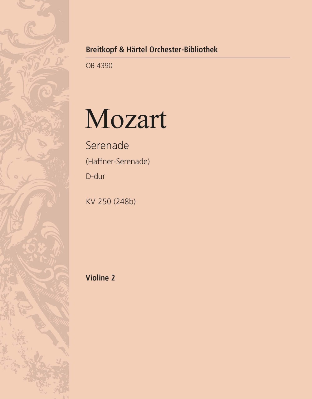 Vorderes Coverbild Serenade D-dur KV 250 (248b) "Haffner-Serenade"