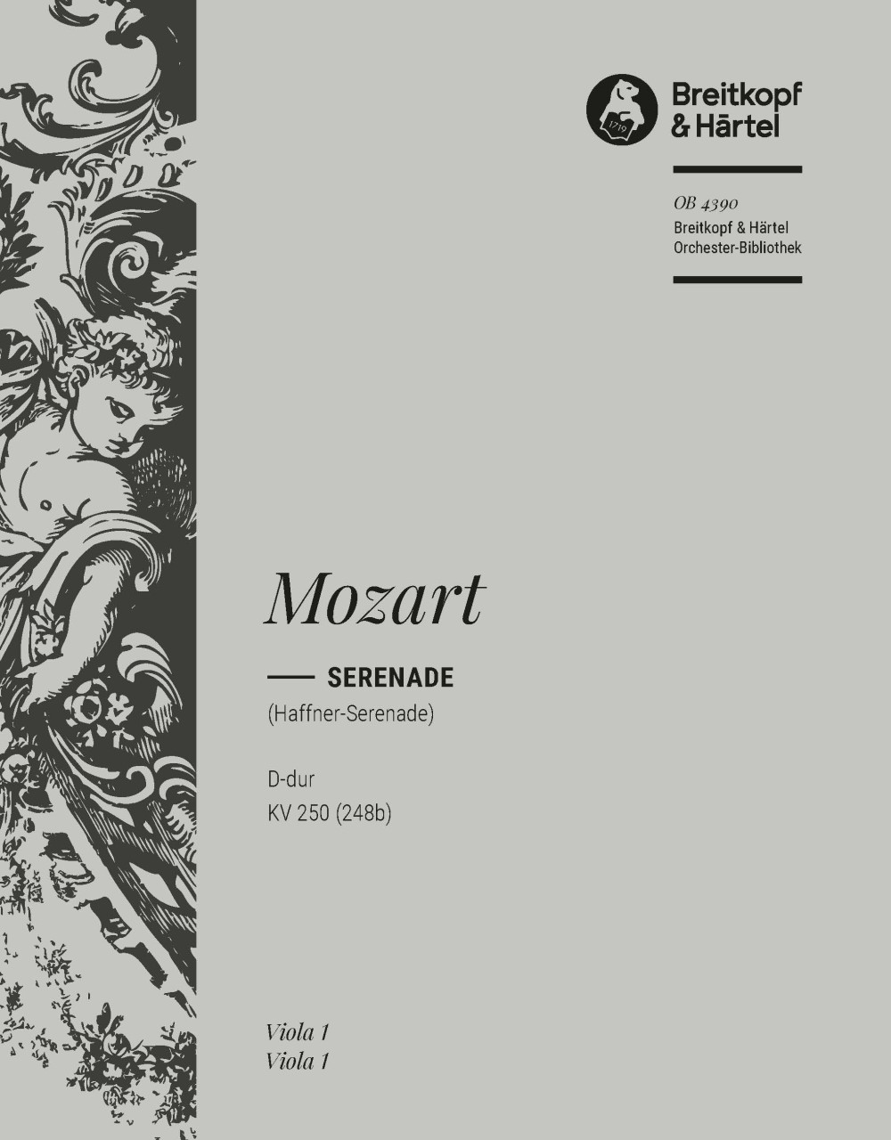 Vorderes Coverbild Serenade D-dur KV 250 (248b) "Haffner-Serenade"