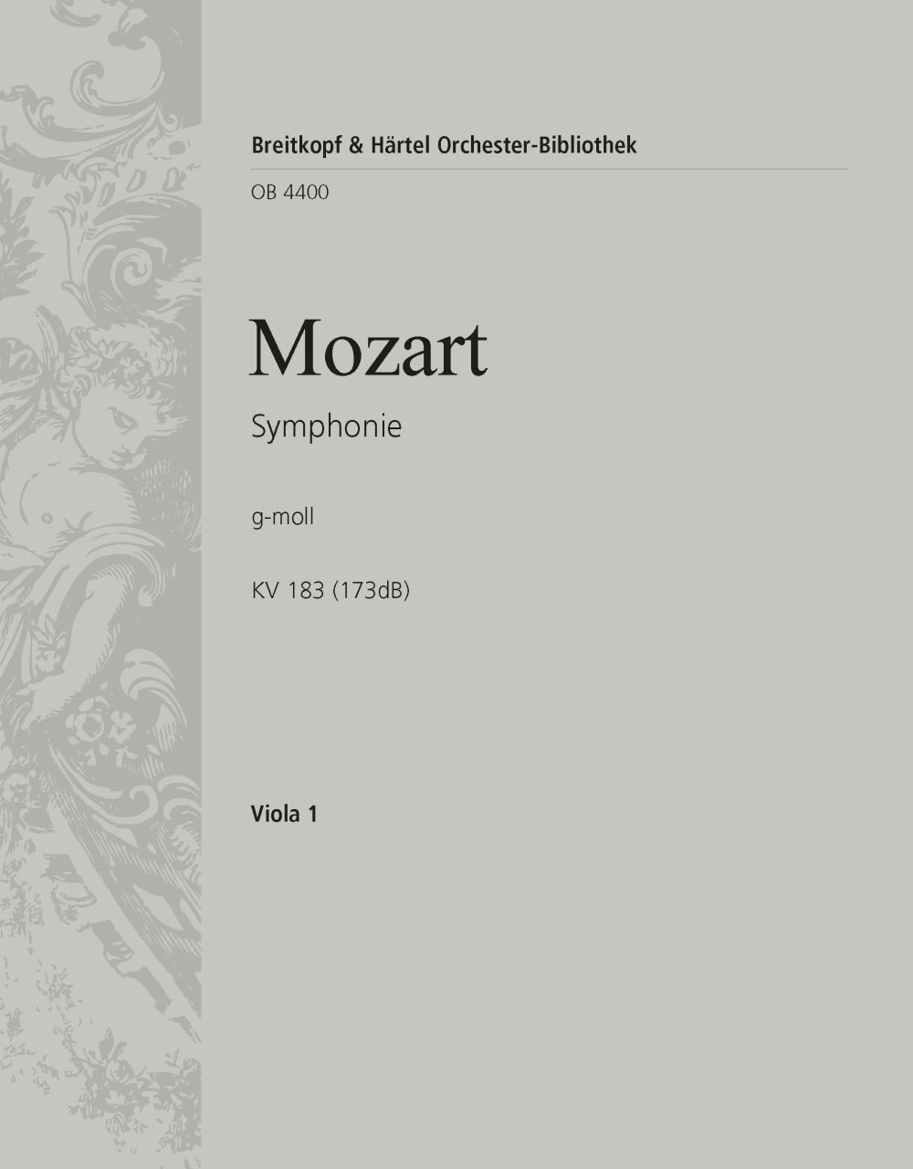 Vorderes Coverbild Symphonie [Nr. 25] g-moll KV 183 (173dB)