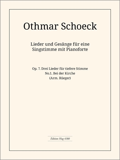 Vorderes Coverbild Bei der Kirche