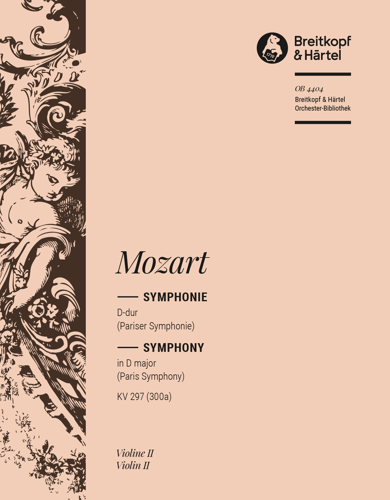 Vorderes Coverbild Symphonie [Nr. 31] D-dur KV 297 (300a)