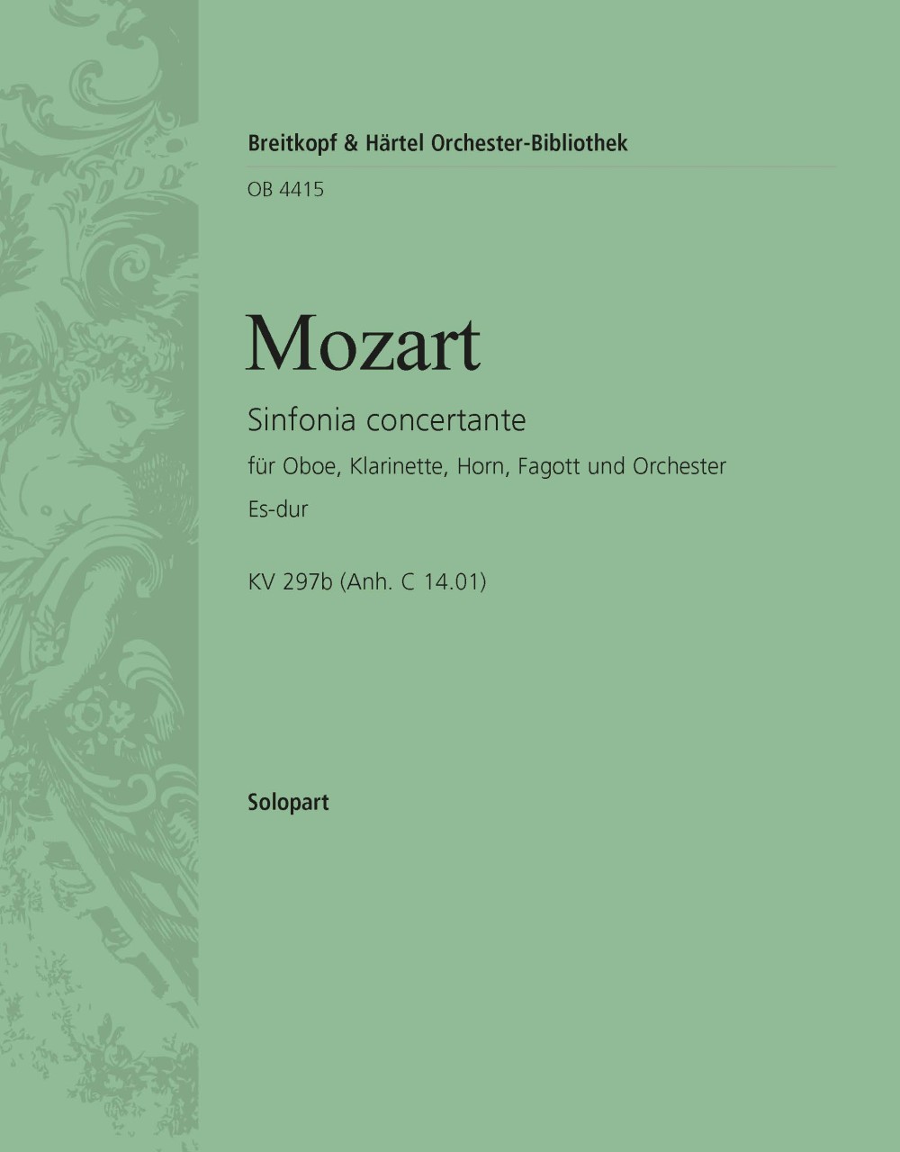 Vorderes Coverbild Sinfonia concertante Es-Dur KV 297b