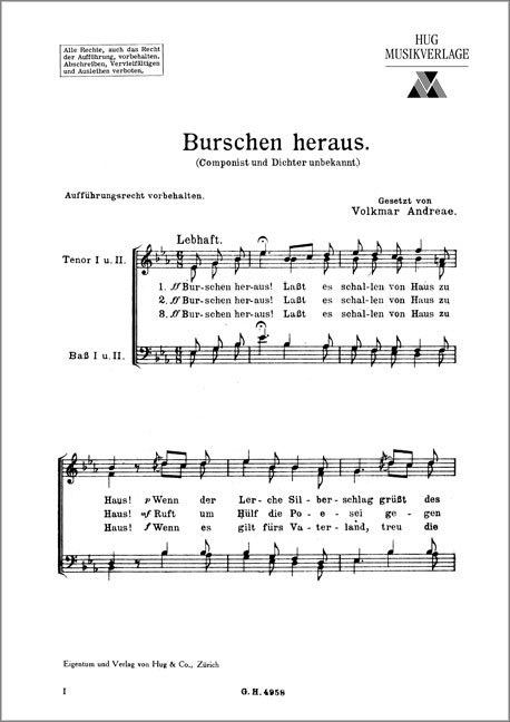 Vorderes Coverbild Burschen heraus
