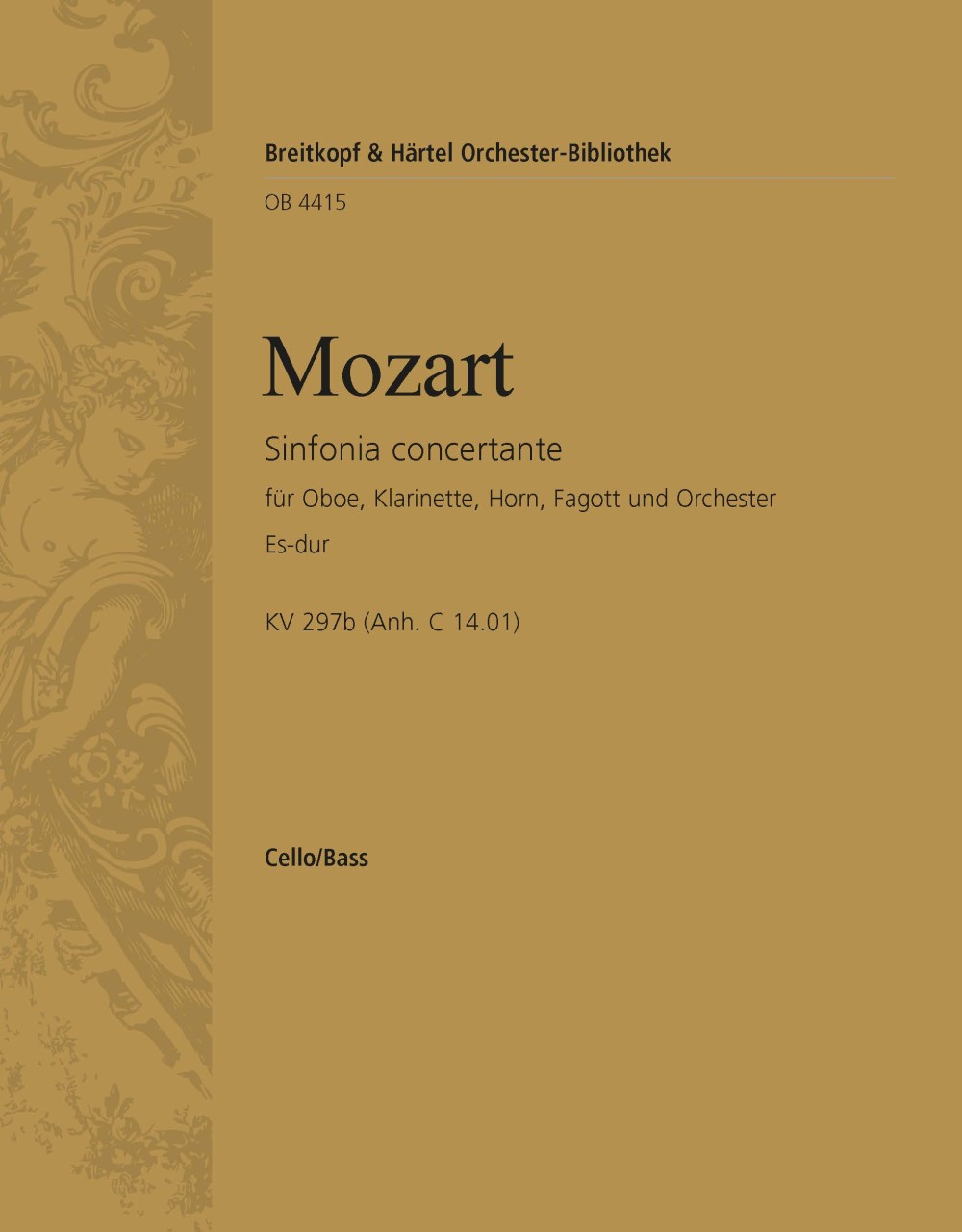 Vorderes Coverbild Sinfonia concertante Es-Dur KV 297b