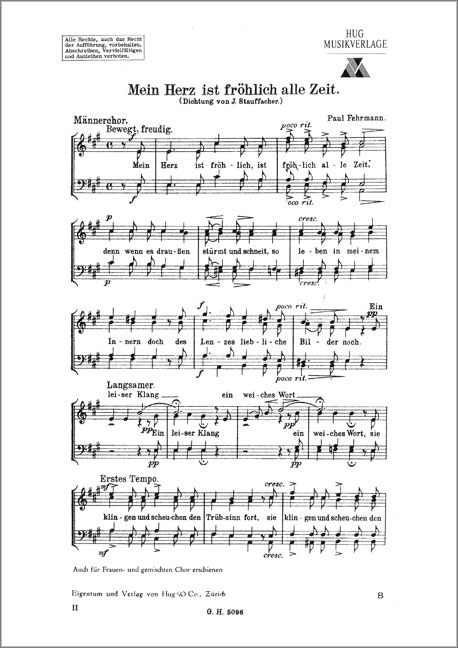 Vorderes Coverbild Mein Herz ist fröhlich