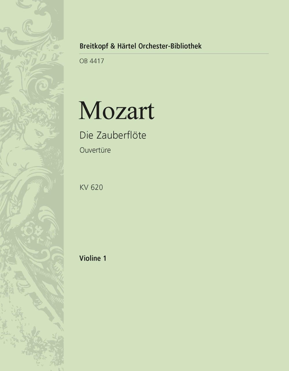 Vorderes Coverbild Zauberflöte KV 620. Ouvertüre