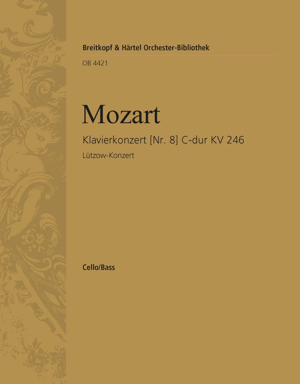 Vorderes Coverbild Klavierkonzert 8 C-dur KV 246
