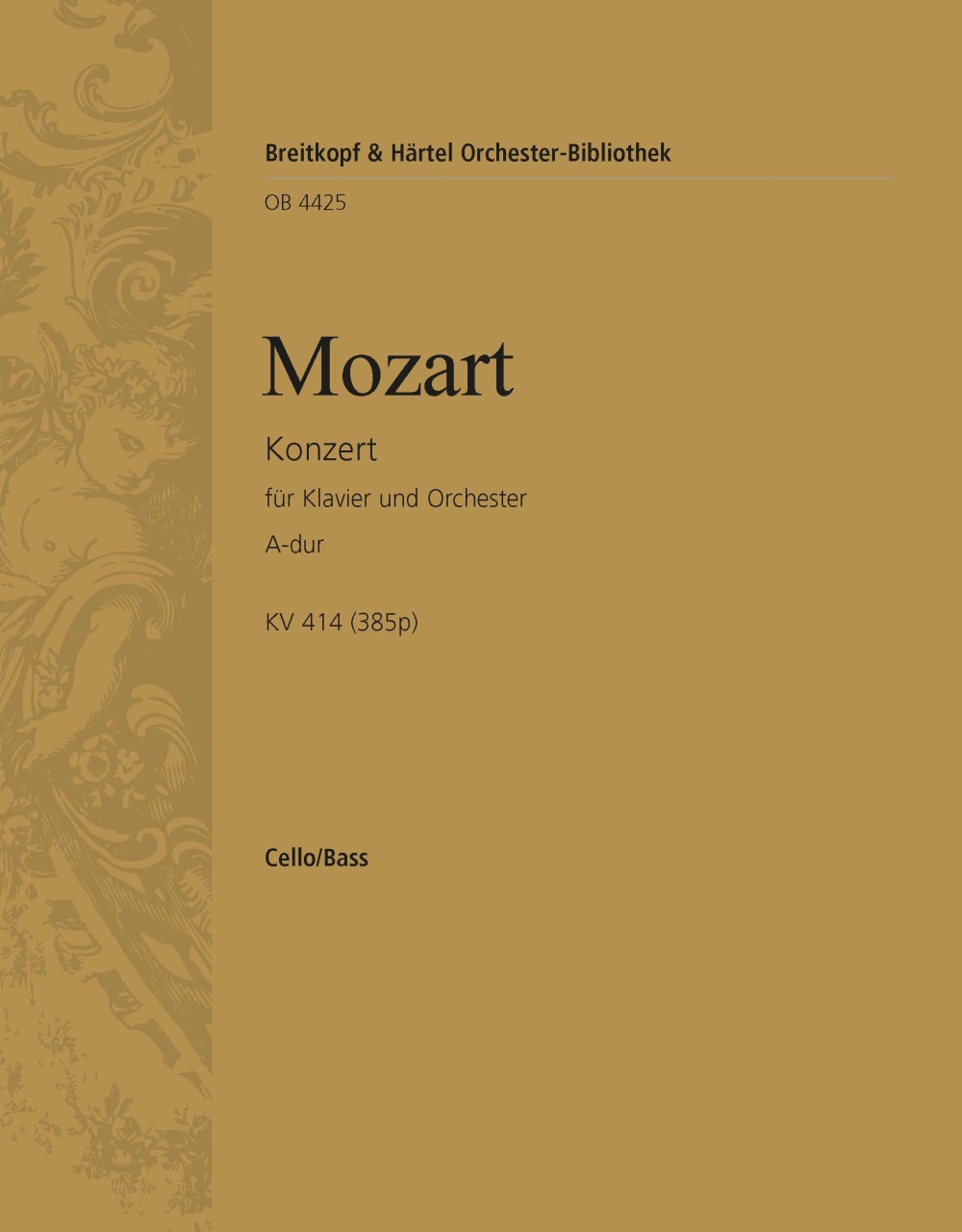 Vorderes Coverbild Konzert für Klavier und Orchester Nr. 12 A-Dur KV 414