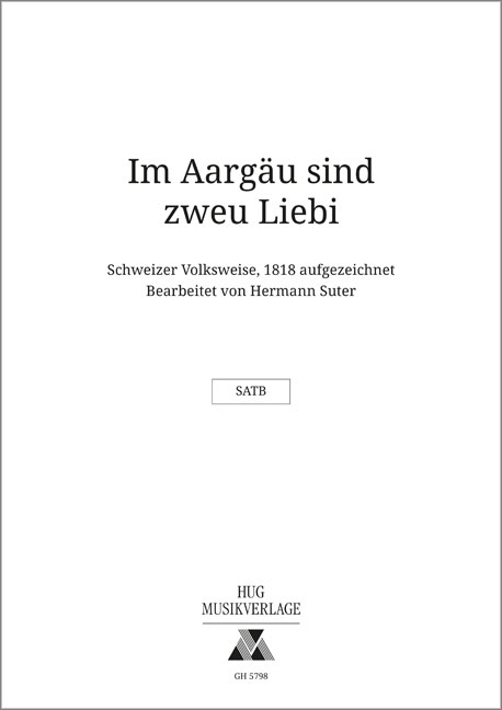 Vorderes Coverbild Im Aargau sin zweu Liebi