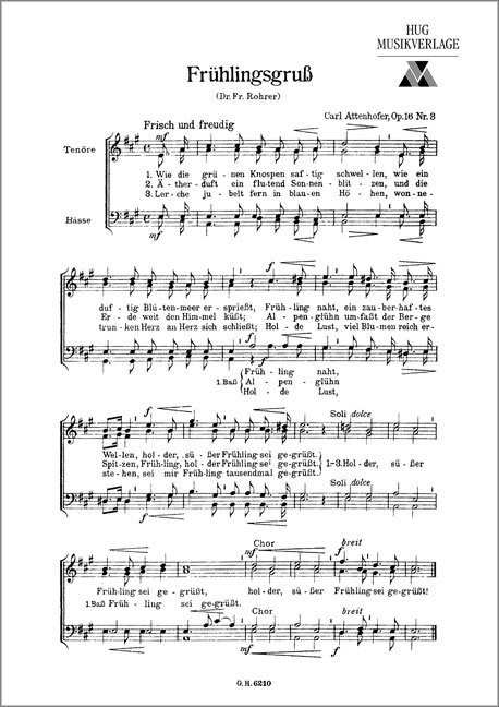 Vorderes Coverbild Frühlingsgruss