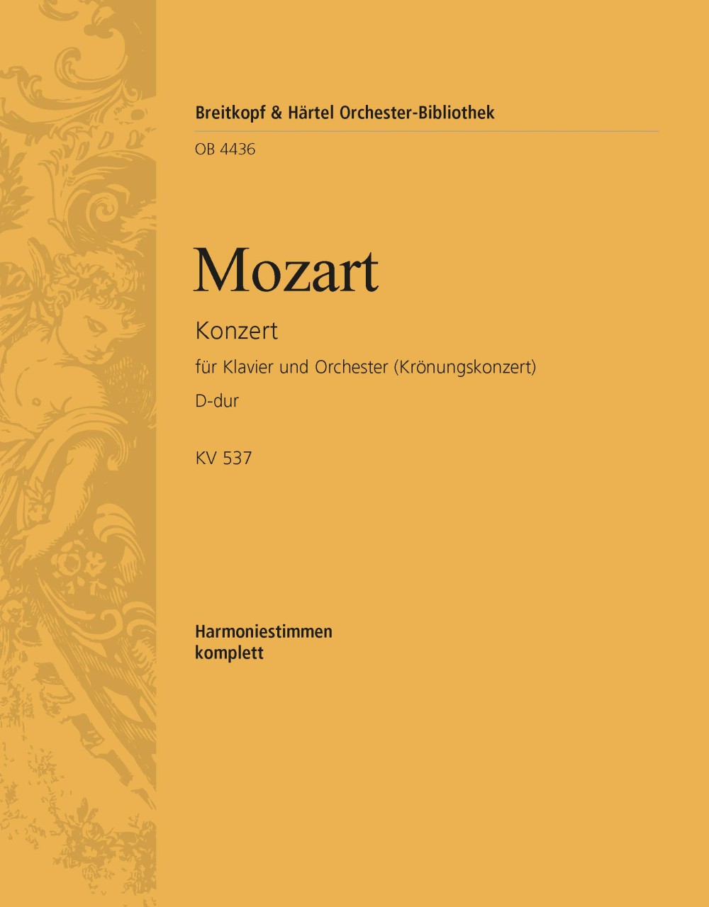Vorderes Coverbild Klavierkonzert 26 D-dur KV 537