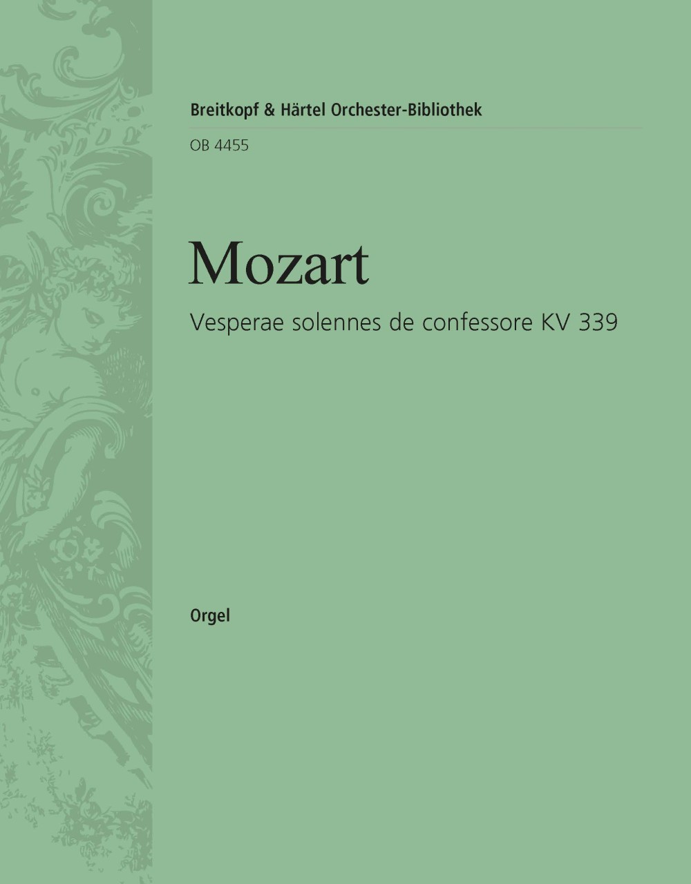 Vorderes Coverbild Vesperae solennes de confessore KV 339